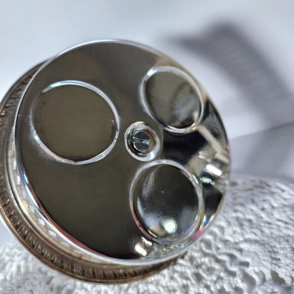 Glass Condiment Salt Pepper Sugar Set in Caddy Holder Glass Jars Sugar Scoop - Picture 9 of 14